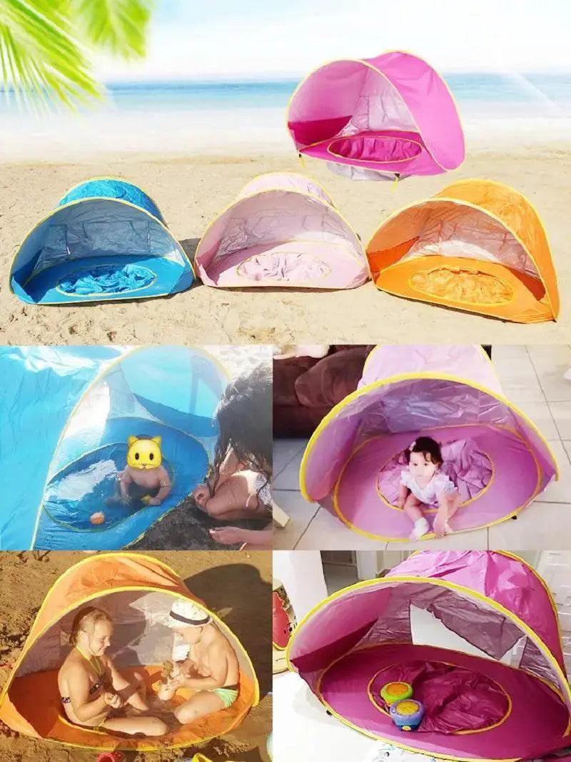  Outdoor Baby Beach Tent Pop Up Portable Shade Pool UV Protection Sun Shelter -  ToylandEU™