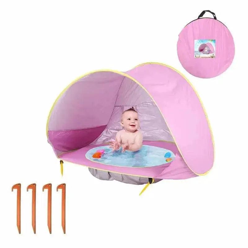 Outdoor Baby Beach Tent Pop Up Portable Shade Pool UV Protection Sun Shelter -  ToylandEU™