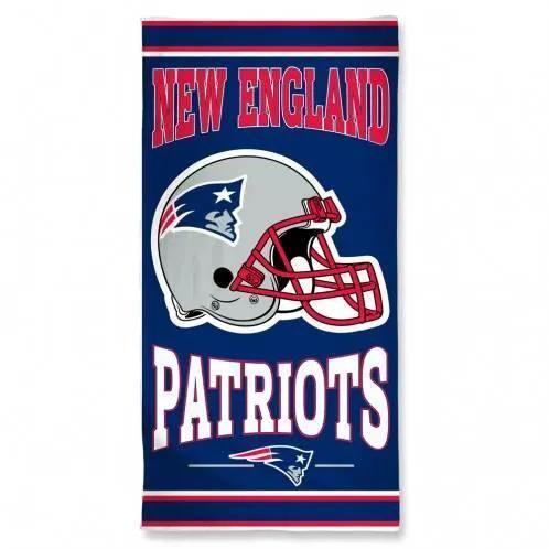  New England Patriots Beach Towel 30x60 Velour Front -  ToylandEU™