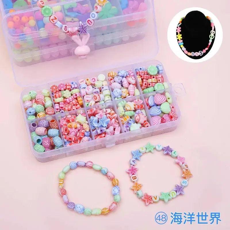  Beaded Jewelry Kit For Kids Creative Educational Craft -  ToylandEU™