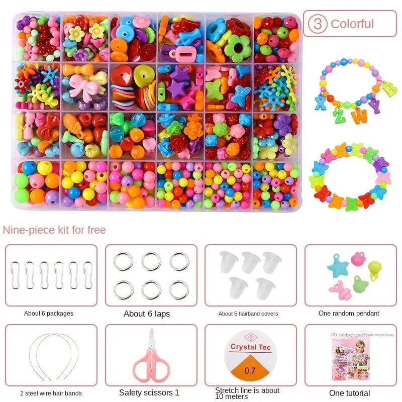  Beaded Jewelry Kit For Kids Educational DIY Craft Set -  ToylandEU™