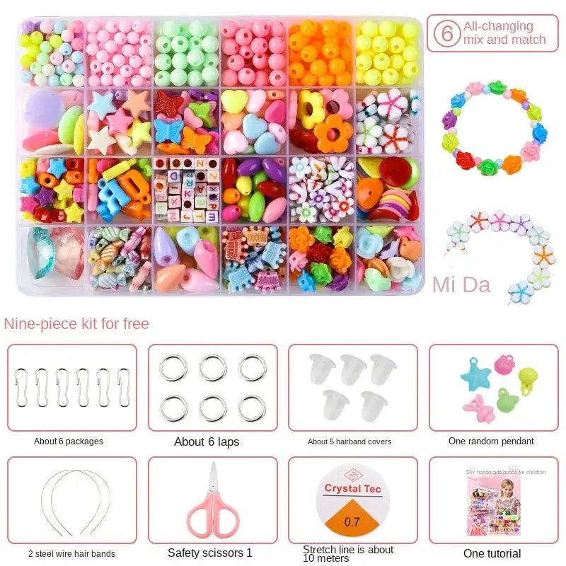  Beaded Jewelry Kit For Kids Educational DIY Craft Set -  ToylandEU™