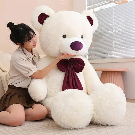  Bear Plush Pillow Bowknot Premium Gift For Kids -  ToylandEU™