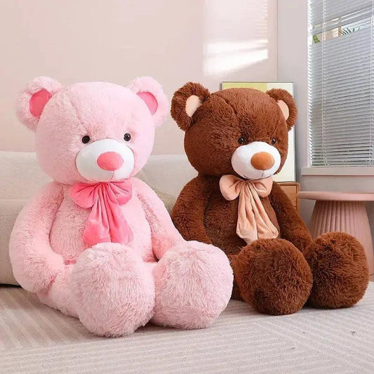  Bear Plush Pillow Bowknot Premium Gift For Kids -  ToylandEU™