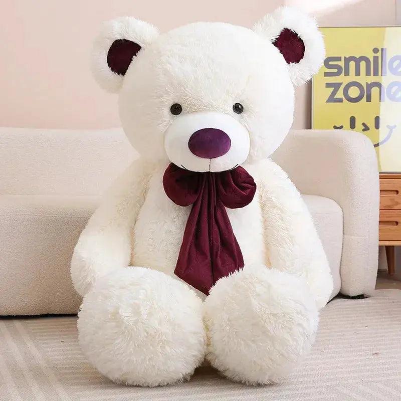  Bear Plush Pillow Bowknot Premium Gift For Kids -  ToylandEU™