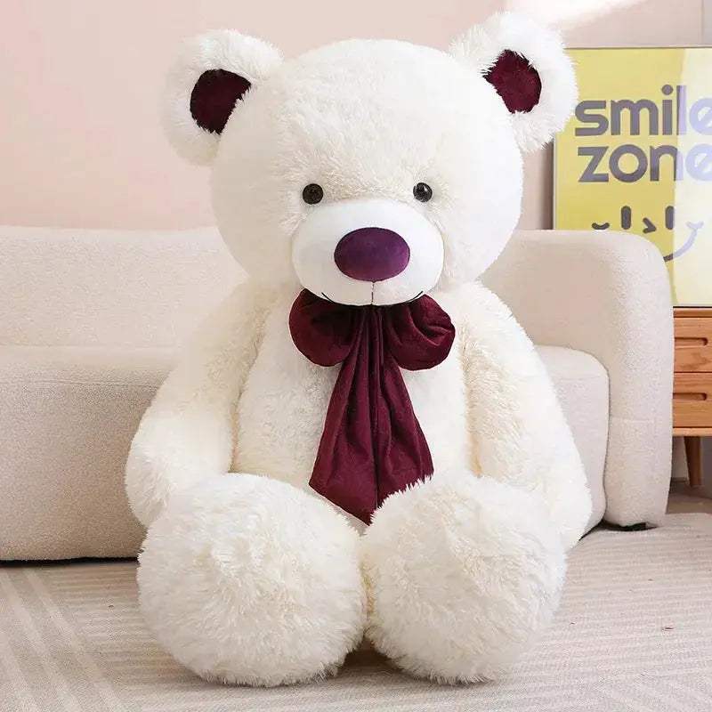  Bear Plush Pillow Bowknot Premium Gift For Kids -  ToylandEU™