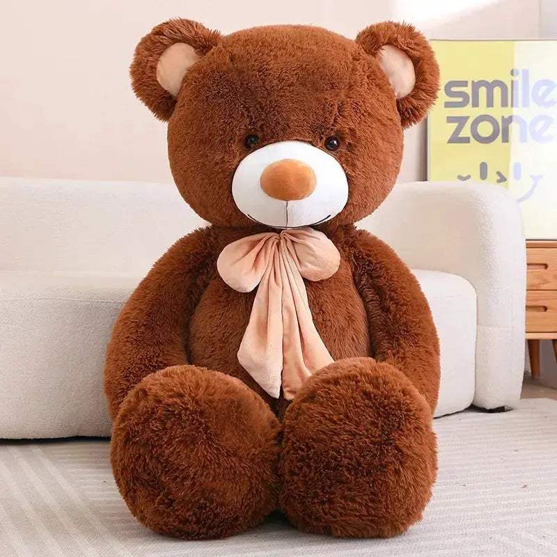  Bear Plush Pillow Bowknot Premium Gift For Kids -  ToylandEU™