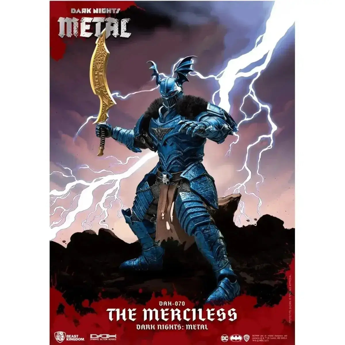 Batman Merciless DAH-070 Dynamic 8Action Figure By Beast Kingdom - ToylandEU
