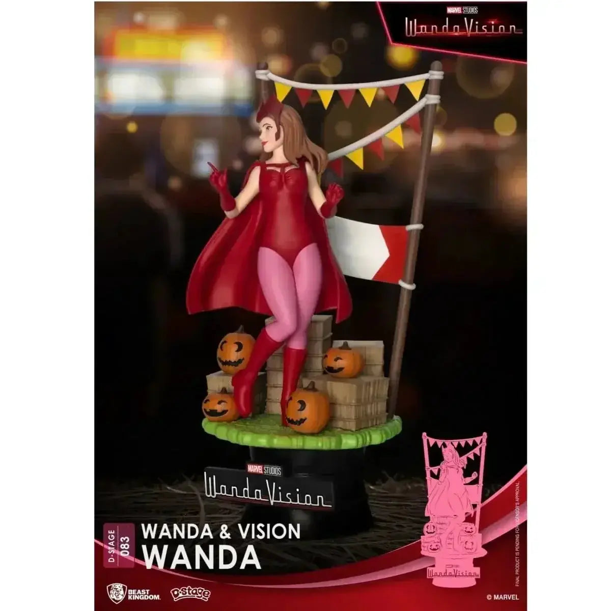 WandaVision Wanda D Stage 6 Inch Display Statue Collectible - ToylandEU