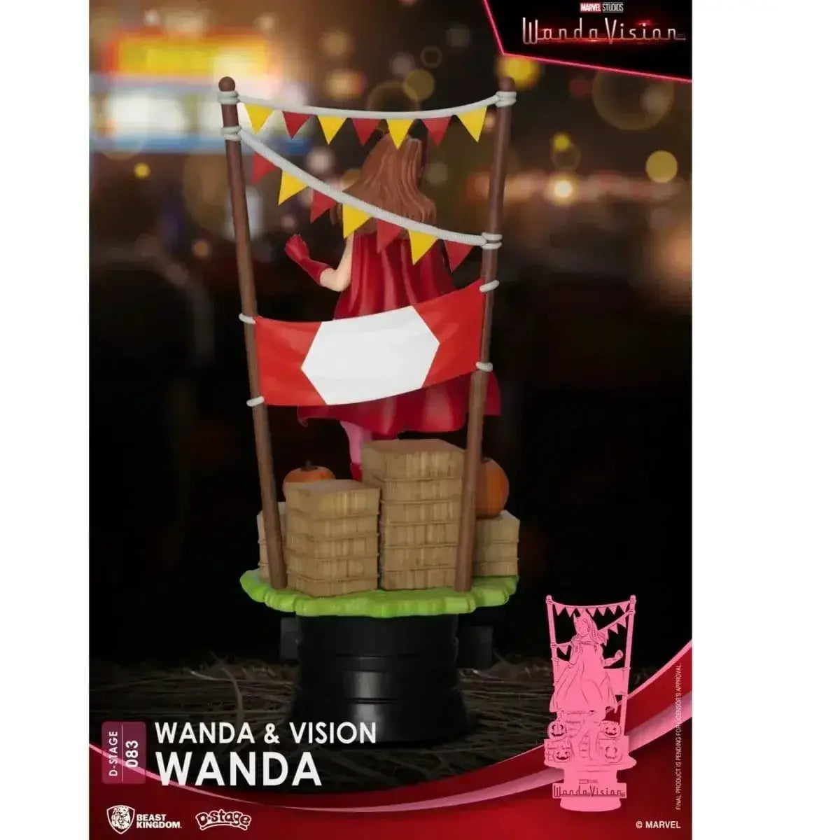 WandaVision Wanda D Stage 6 Inch Display Statue Collectible - ToylandEU