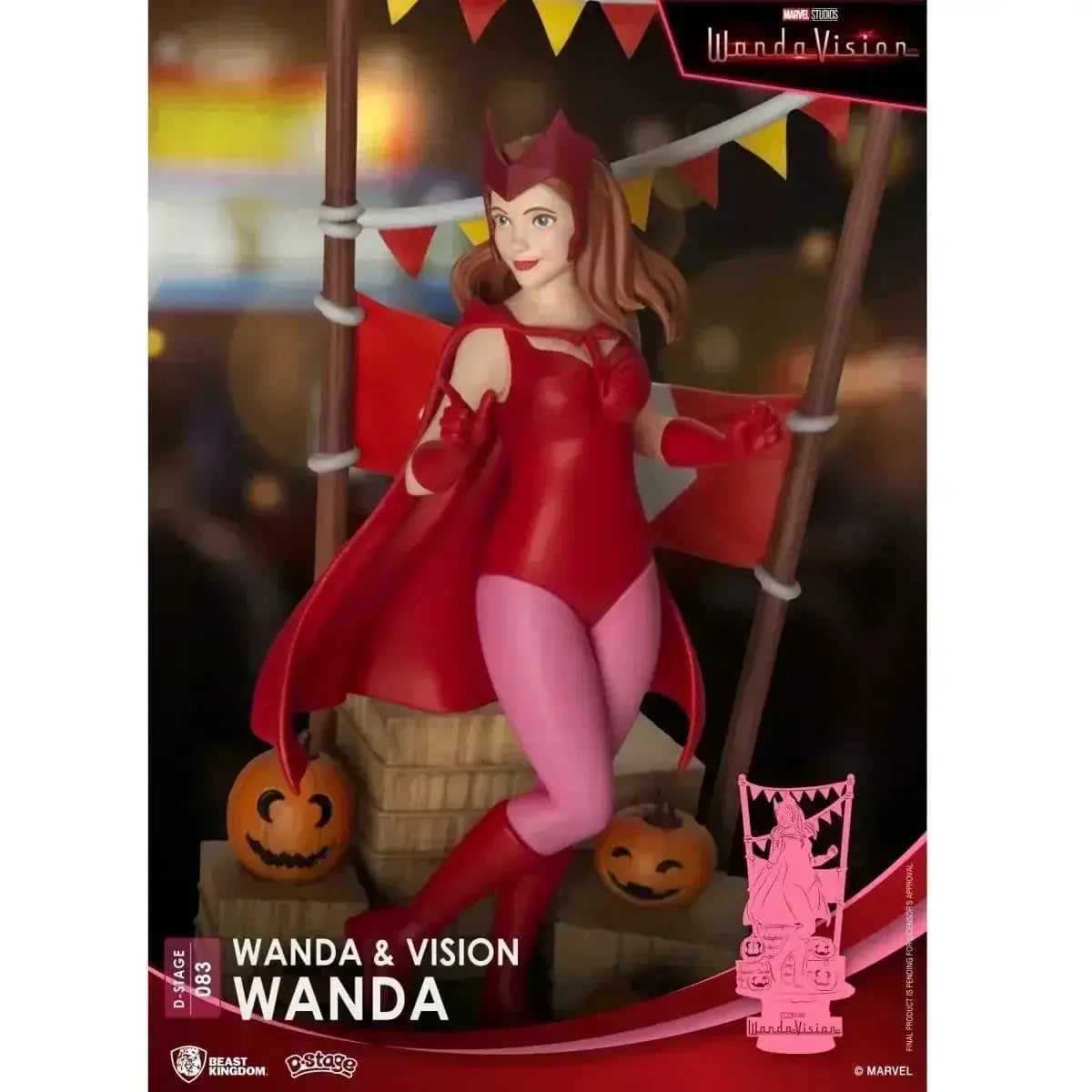 WandaVision Wanda D Stage 6 Inch Display Statue Collectible - ToylandEU
