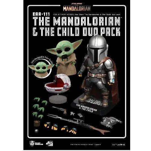 Star Wars Mandalorian And Child Action Figure Set Highly Articulated - ToylandEU