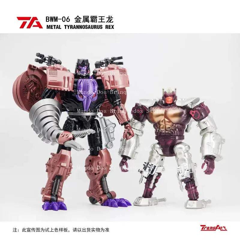 Beast Wars Metal T Rex Action Figure Collectible Scale - ToylandEU