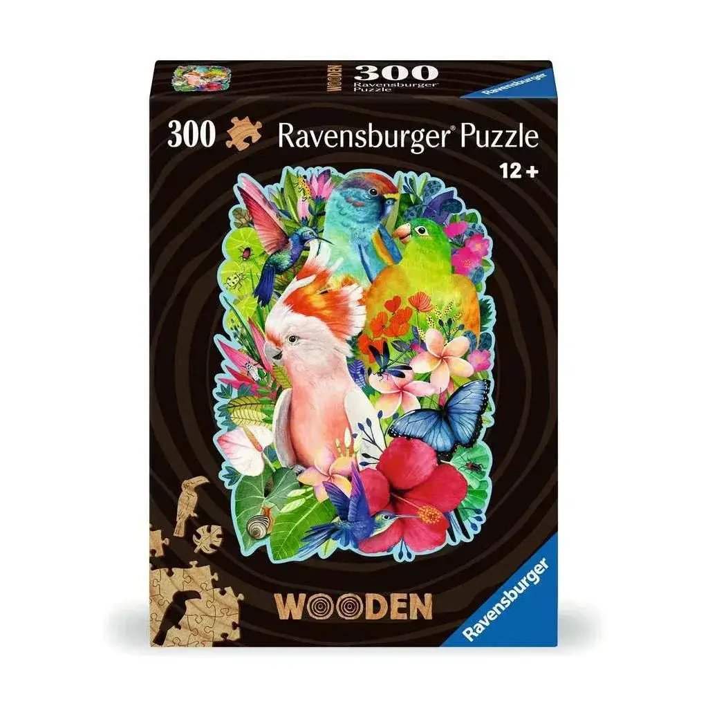 Beautiful Birds Wood Jigsaw Puzzle For Relaxation And Joy - ToylandEU