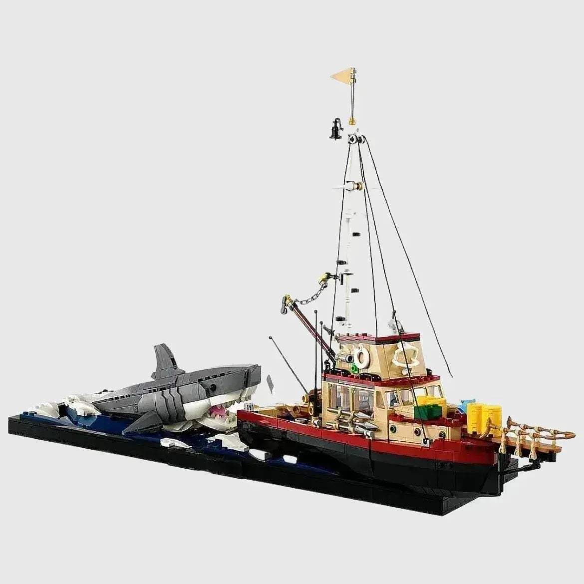 Beautiful Great White Shark 3D Model Decor Gift For Ages - ToylandEU
