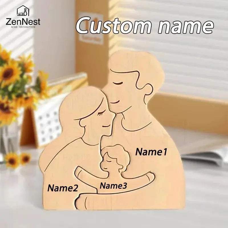 Beautiful Personalized Wooden Name Home Decor Gift - ToylandEU