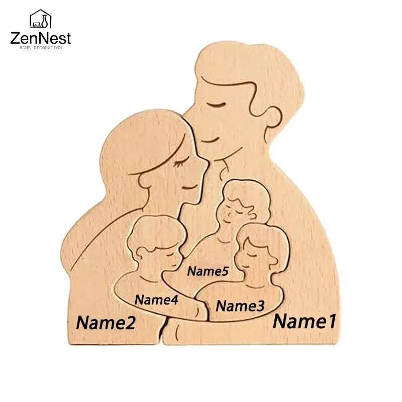 Beautiful Personalized Wooden Name Home Decor Gift - ToylandEU