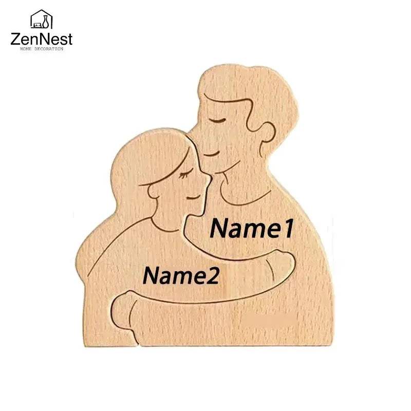 Beautiful Personalized Wooden Name Home Decor Gift - ToylandEU