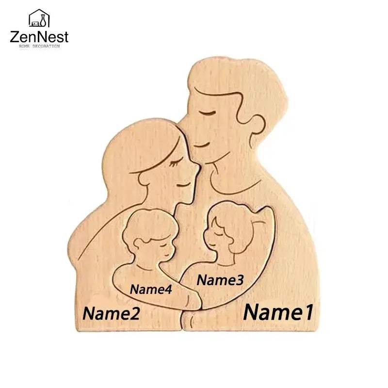 Beautiful Personalized Wooden Name Home Decor Gift - ToylandEU