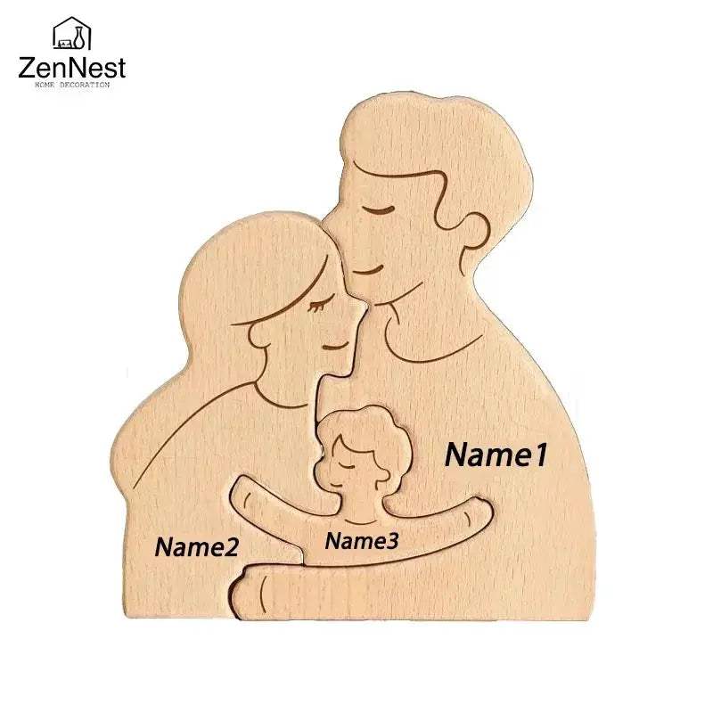 Beautiful Personalized Wooden Name Home Decor Gift - ToylandEU