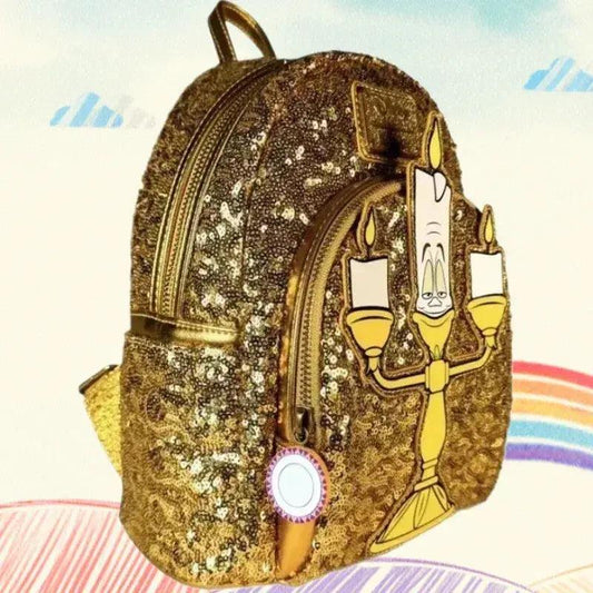  Beauty And The Beast Belle Cosplay Mini Backpack Gold -  ToylandEU™