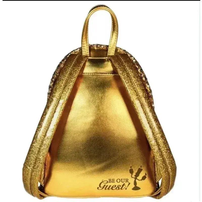  Beauty And The Beast Belle Cosplay Mini Backpack Gold -  ToylandEU™