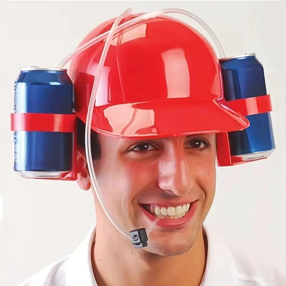  Colorful Beer Helmet With Straw For Hands Free Drinking -  ToylandEU™