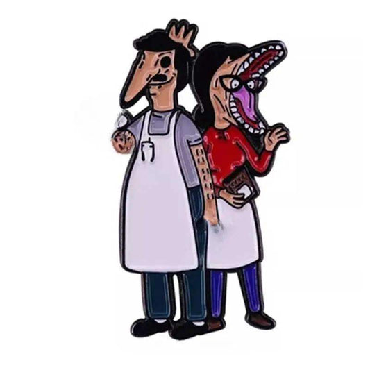  Beetlejuice Bobs Burgers mashup Enamel Pins  small, durable, high quality accessories -  ToylandEU™