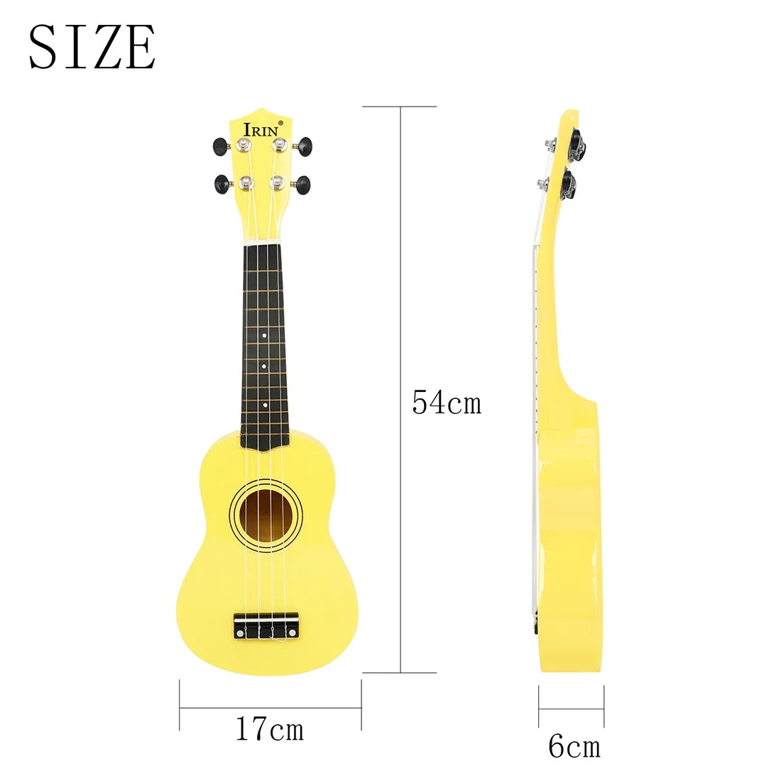 Beginner Friendly 21 Inch Ukulele Cartoon Fruit Design For Kids - ToylandEU