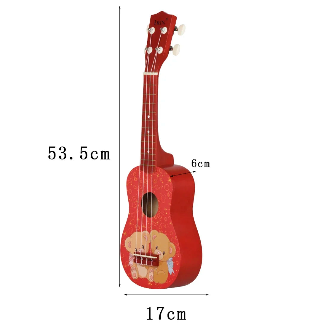 Beginner Friendly 21 Inch Ukulele Cartoon Fruit Design For Kids - ToylandEU