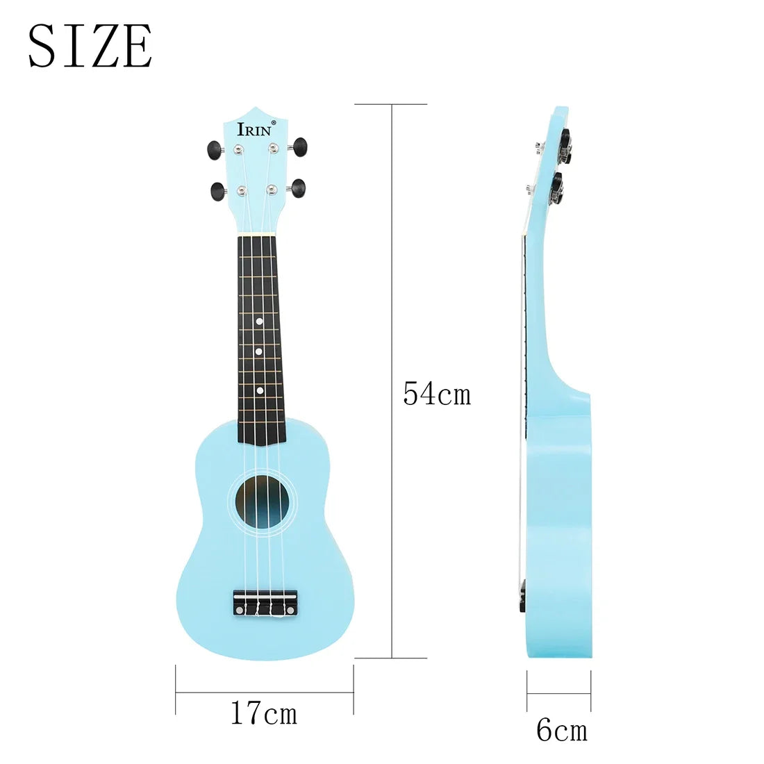 Beginner Friendly 21 Inch Ukulele Cartoon Fruit Design For Kids - ToylandEU
