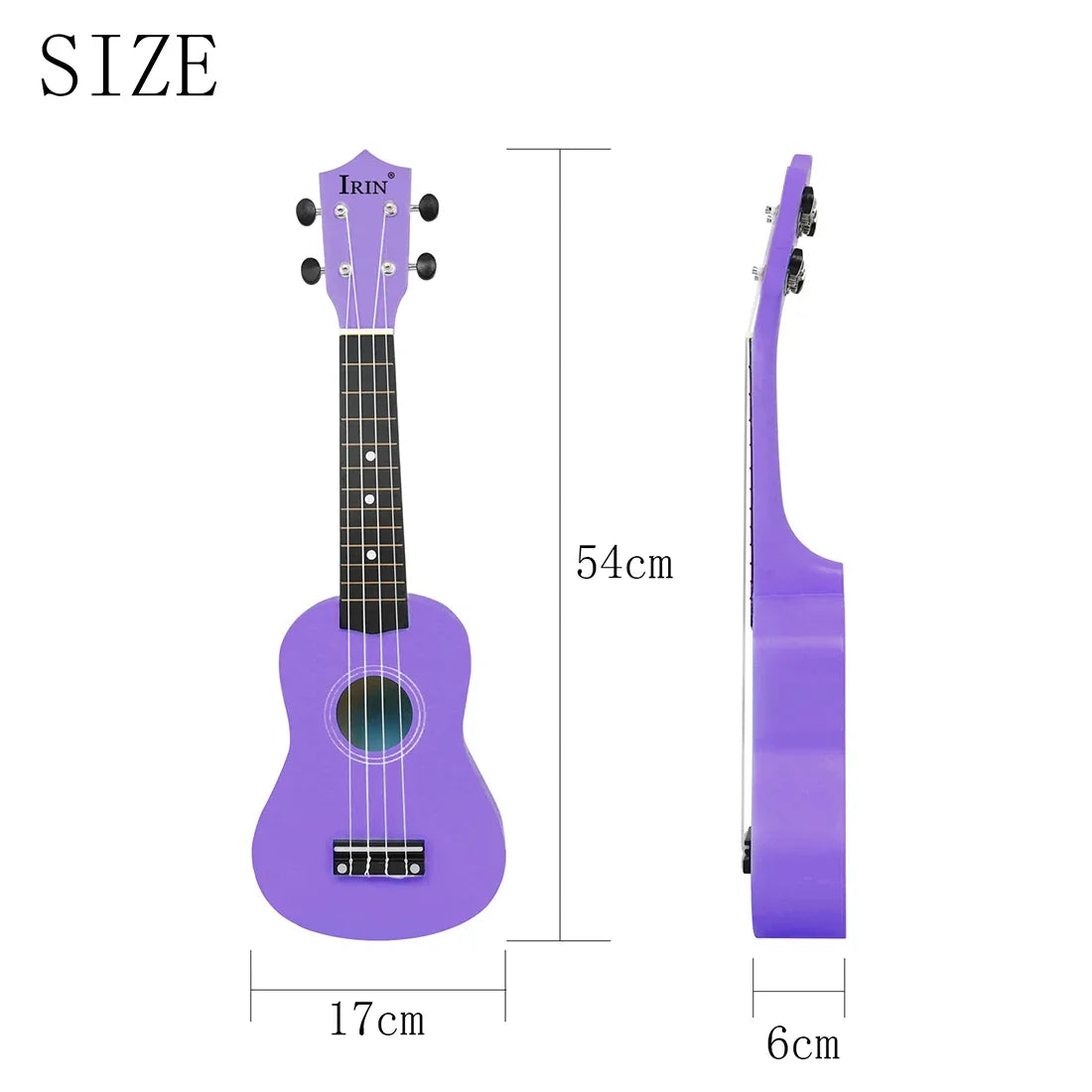 Beginner Friendly 21 Inch Ukulele Cartoon Fruit Design For Kids - ToylandEU
