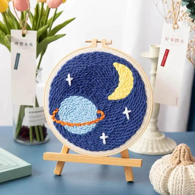  Beginner-Friendly DIY Punch Needle Embroidery Kits - Disney-Themed Arts & Crafts for Kids -  ToylandEU™