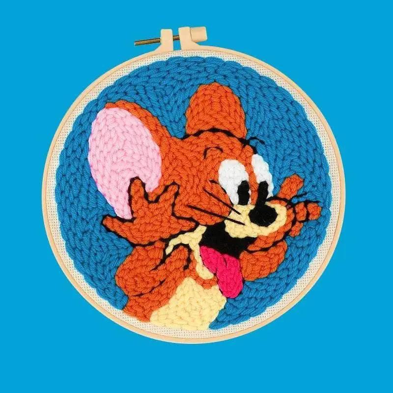  Beginner-Friendly DIY Punch Needle Embroidery Kits - Disney-Themed Arts & Crafts for Kids -  ToylandEU™
