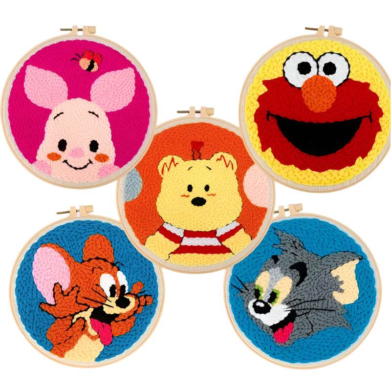 Beginner-Friendly DIY Punch Needle Embroidery Kits - Disney-Themed Arts & Crafts for Kids - ToylandEU