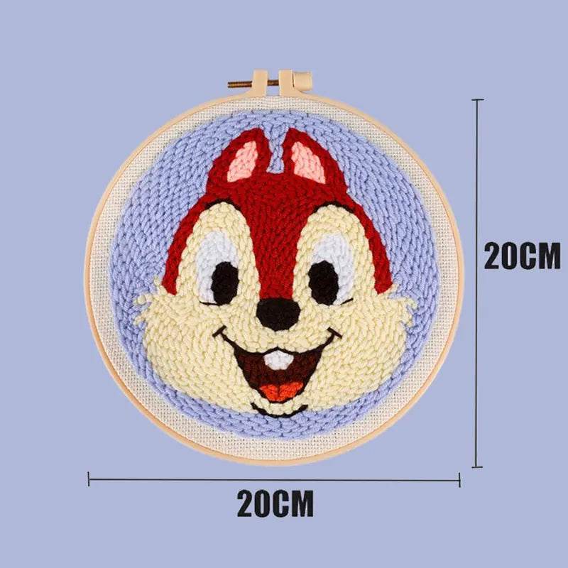Beginner-Friendly DIY Punch Needle Embroidery Kits - Disney-Themed Arts & Crafts for Kids - ToylandEU