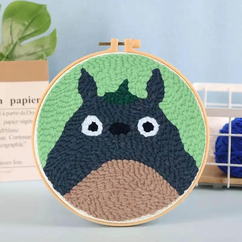  Beginner-Friendly Punch Needle Embroidery Kit with Yarn for DIY Home Decor and Custom Needlework -  ToylandEU™