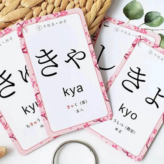  Beginner Kana Cards 50 Notes Set Toyland EU -  ToylandEU™