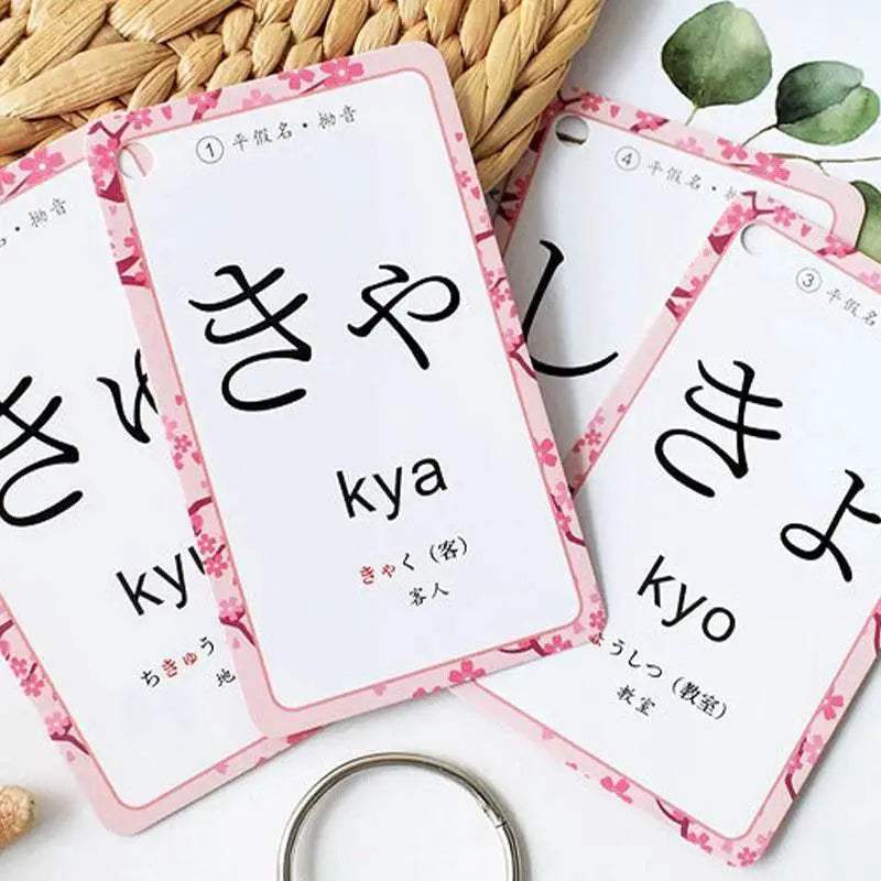  Beginner Kana Cards 50 Notes Set Toyland EU -  ToylandEU™