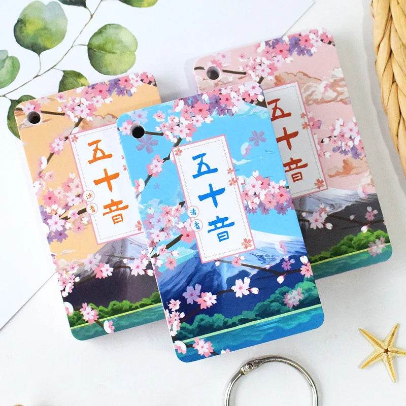 Beginner Kana Cards Detachable Portable 50 Notes For All - ToylandEU