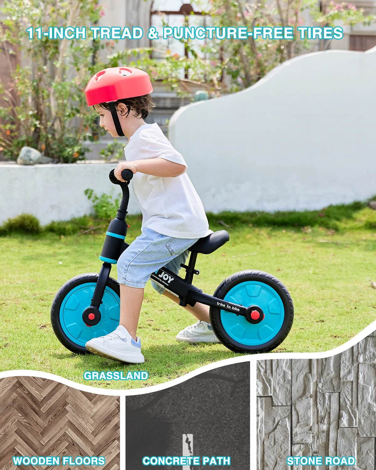 Beginner Toddler Balance Bike 4 In 1 For Boys And Girls - ToylandEU