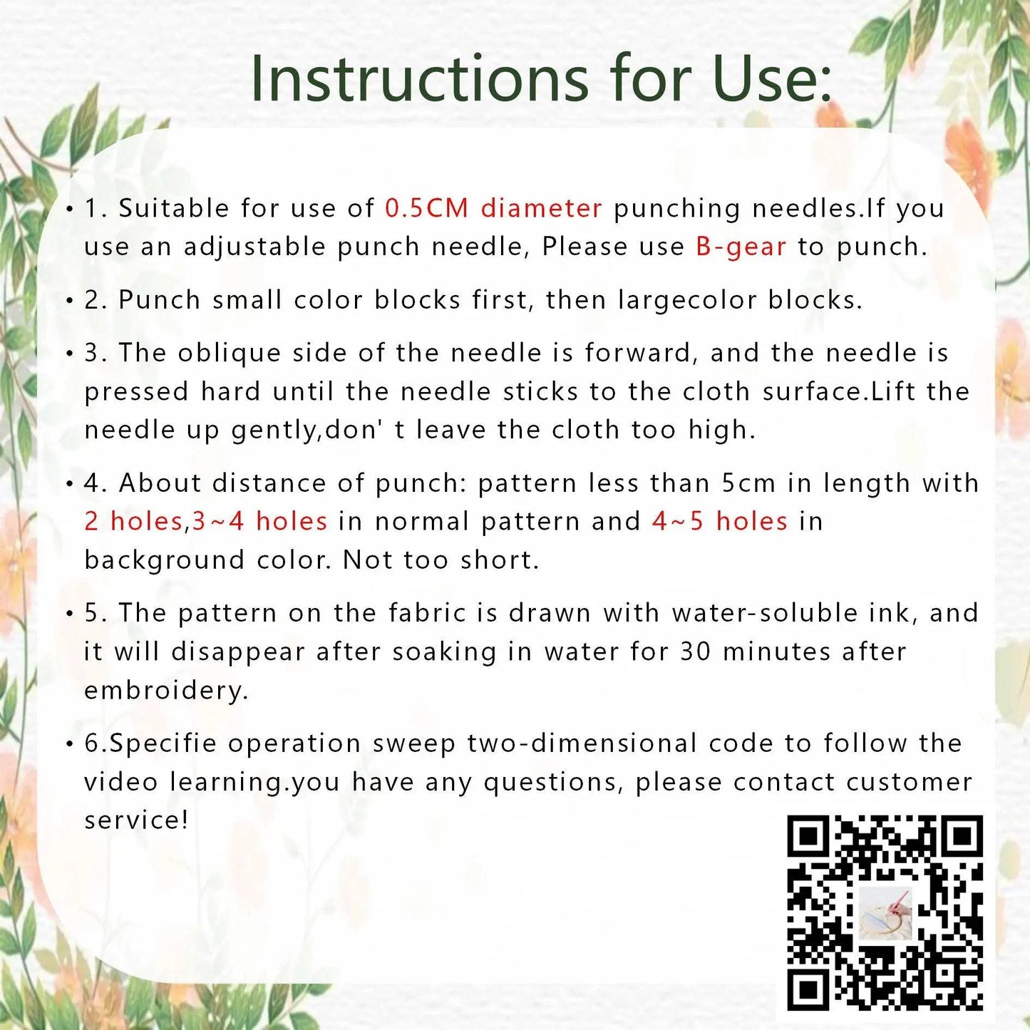 Beginner's Floral Punch Needle Embroidery Kit - All-in-One Crafting Set for Creative Projects - ToylandEU