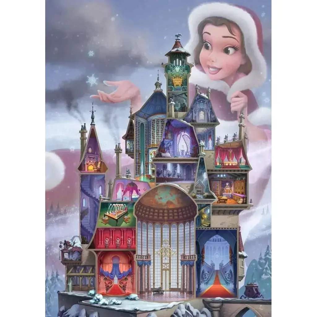 Disney Belle Castle Collection Premium 1000 Piece Puzzle Ravensburger - ToylandEU
