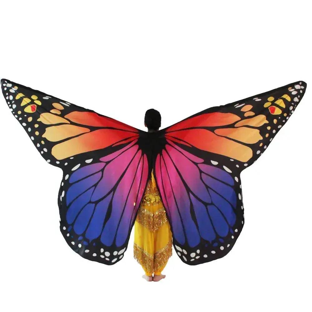  Belly Dance Butterfly Wings Colorful Moveable Premium -  ToylandEU™