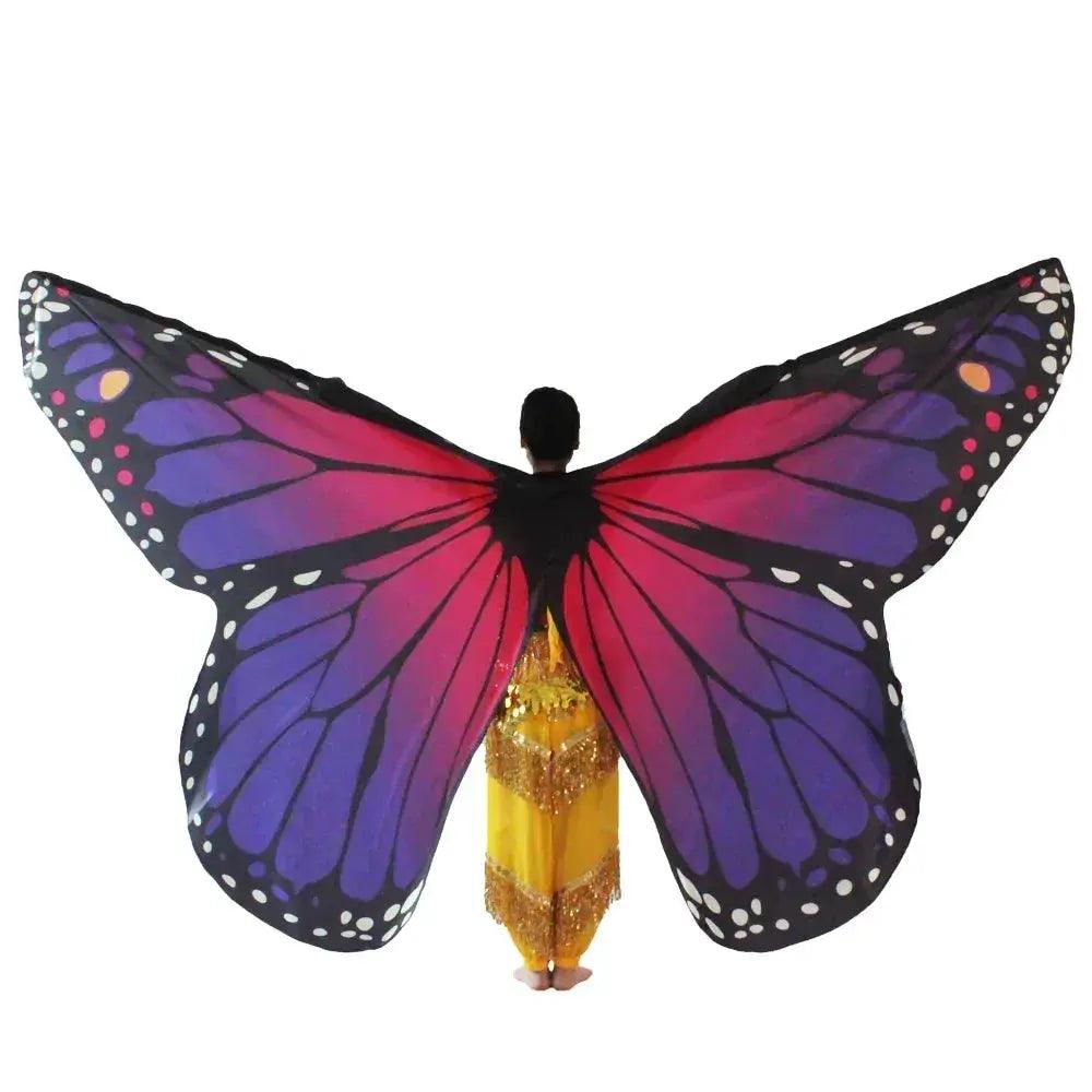  Belly Dance Butterfly Wings Colorful Moveable Premium -  ToylandEU™