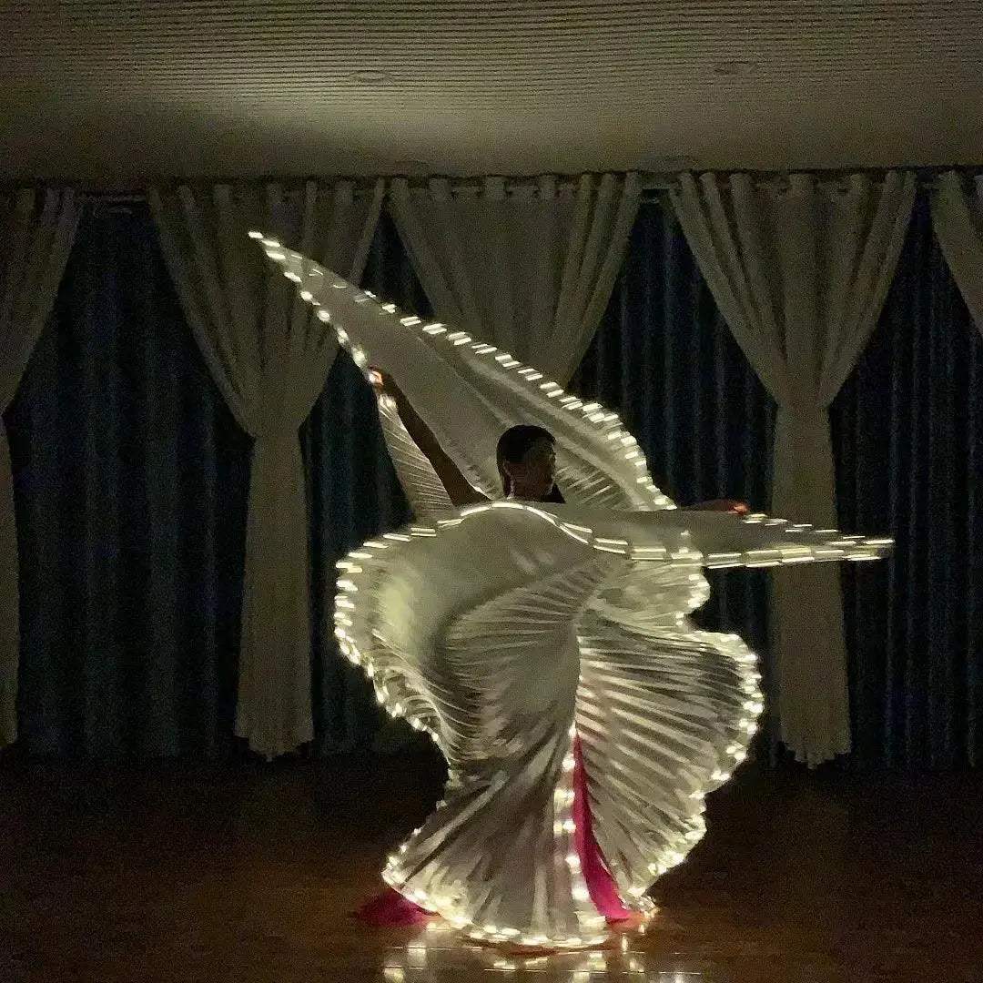 Belly Dance Isis Wings Led With Fluorescent Butterfly - ToylandEU