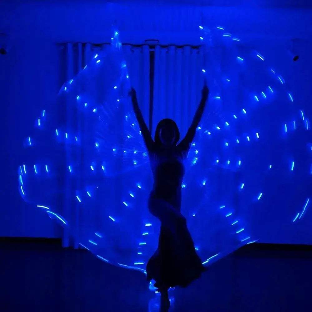 Belly Dance Isis Wings Led With Fluorescent Butterfly - ToylandEU