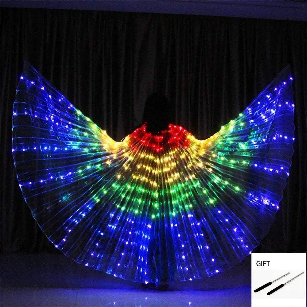 Belly Dance Isis Wings Led With Fluorescent Butterfly - ToylandEU