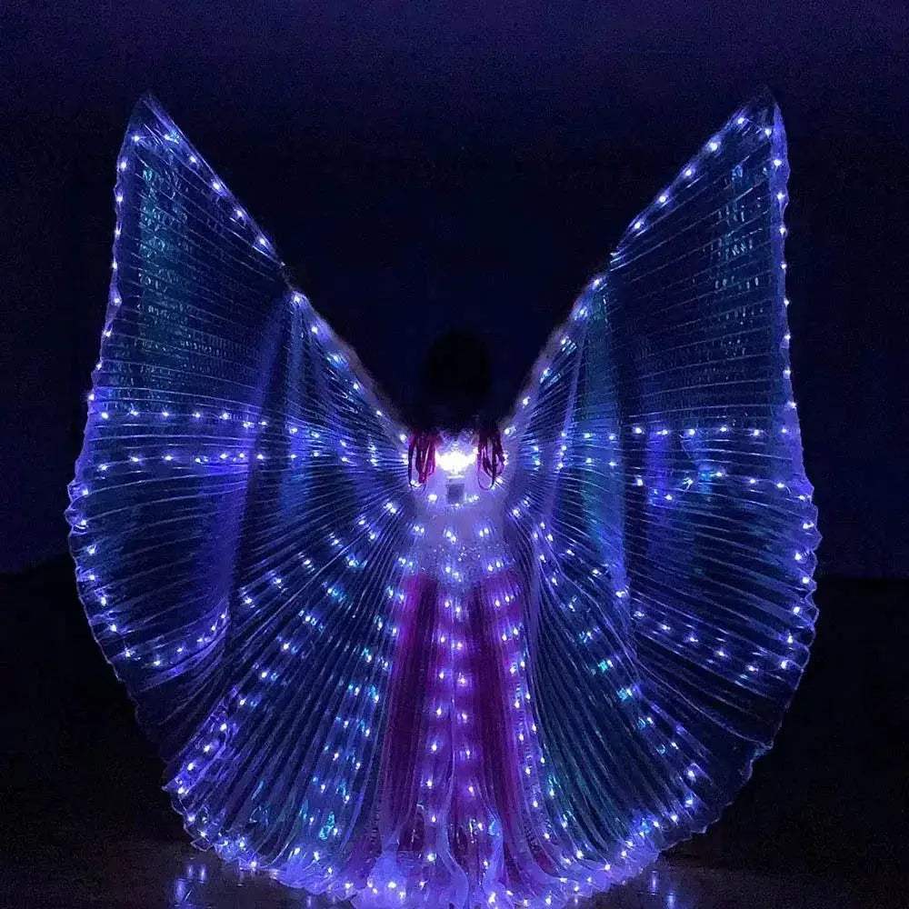 Belly Dance Isis Wings Led With Fluorescent Butterfly - ToylandEU