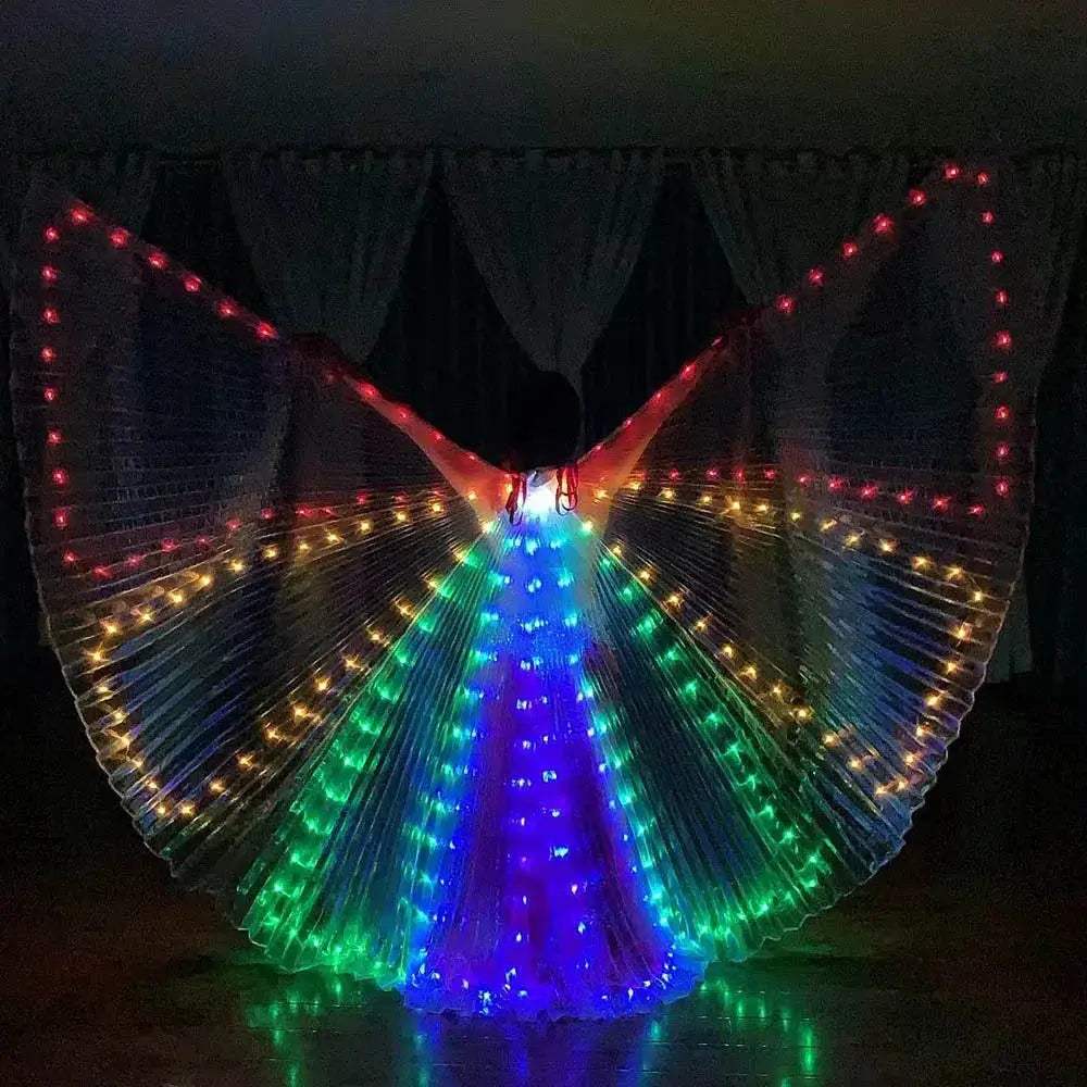 Belly Dance Isis Wings Led With Fluorescent Butterfly - ToylandEU